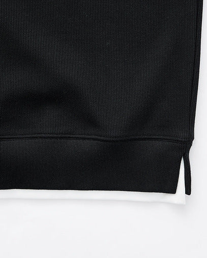 The Momeike Dual-Layer Waffle Knit Sweater