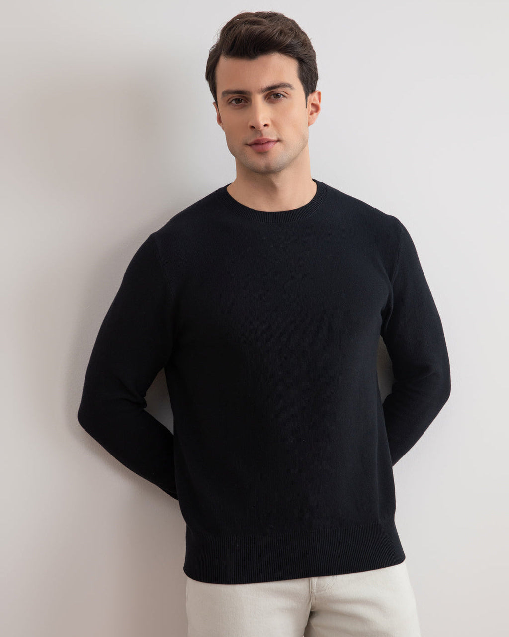 Black 18mil Crewneck Sweater