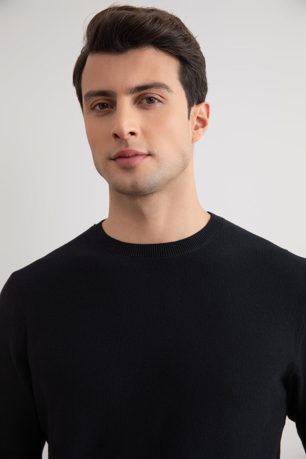 Black 18mil Crewneck Sweater