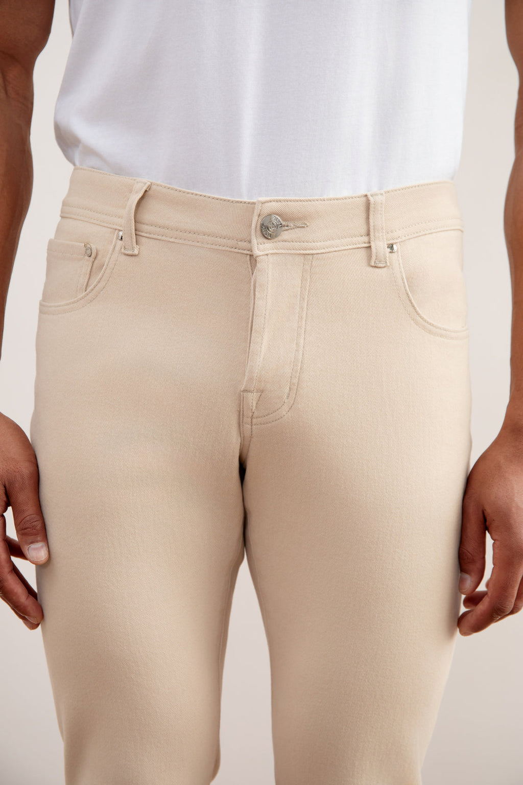 Sand Stretch Five-pockets Jeans