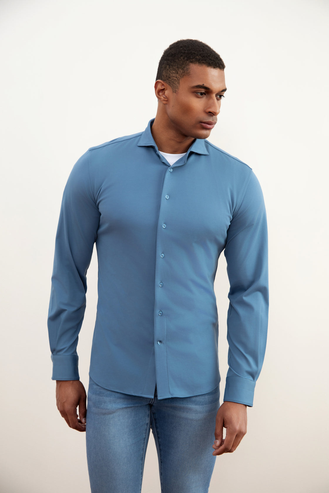 Turquoise Comfort Shirt