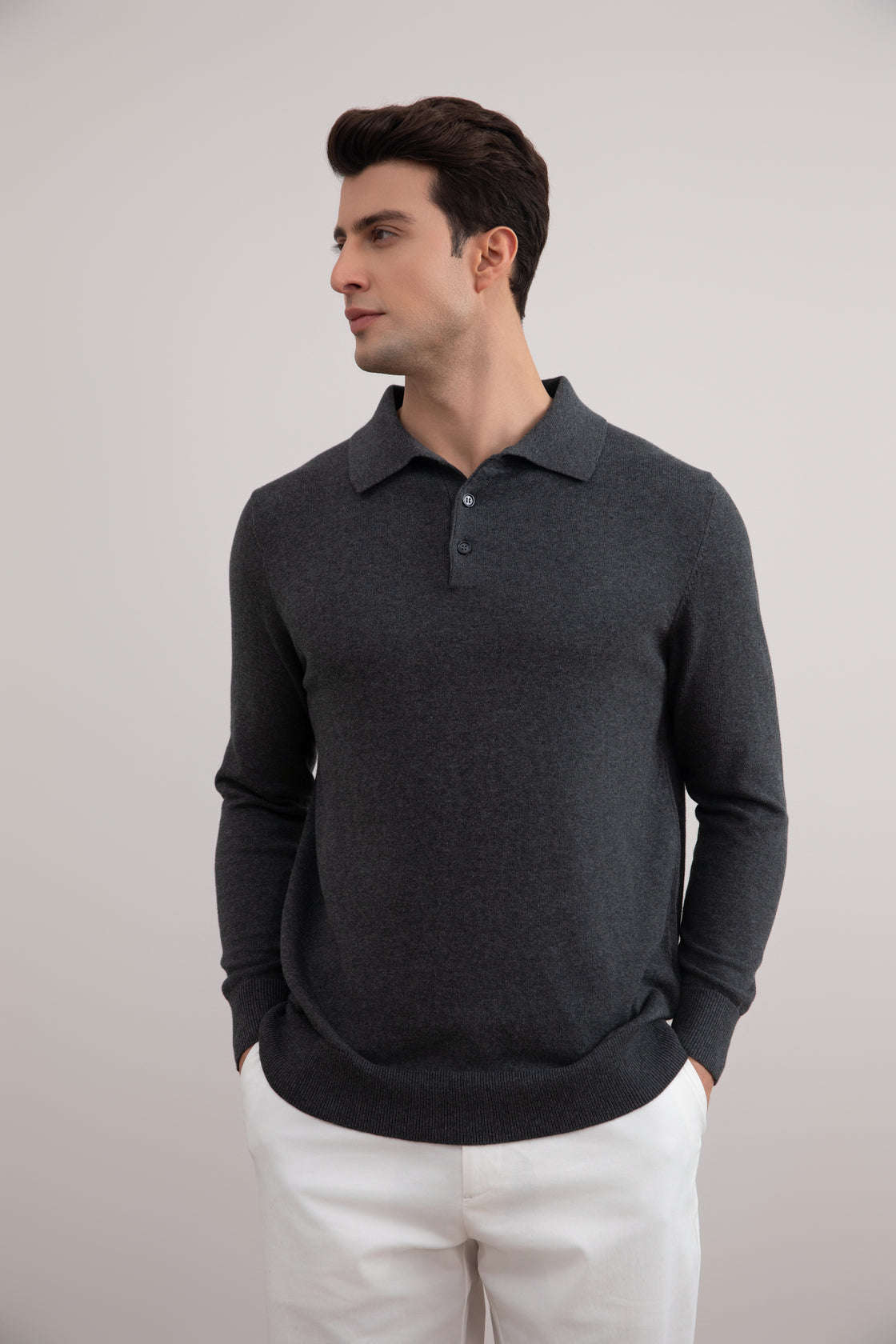 Charcoal Classic Polo Shirt