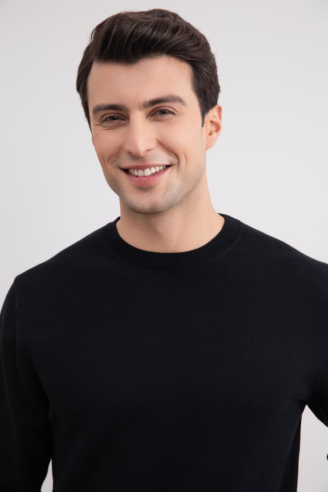 Black Crewneck Sweater