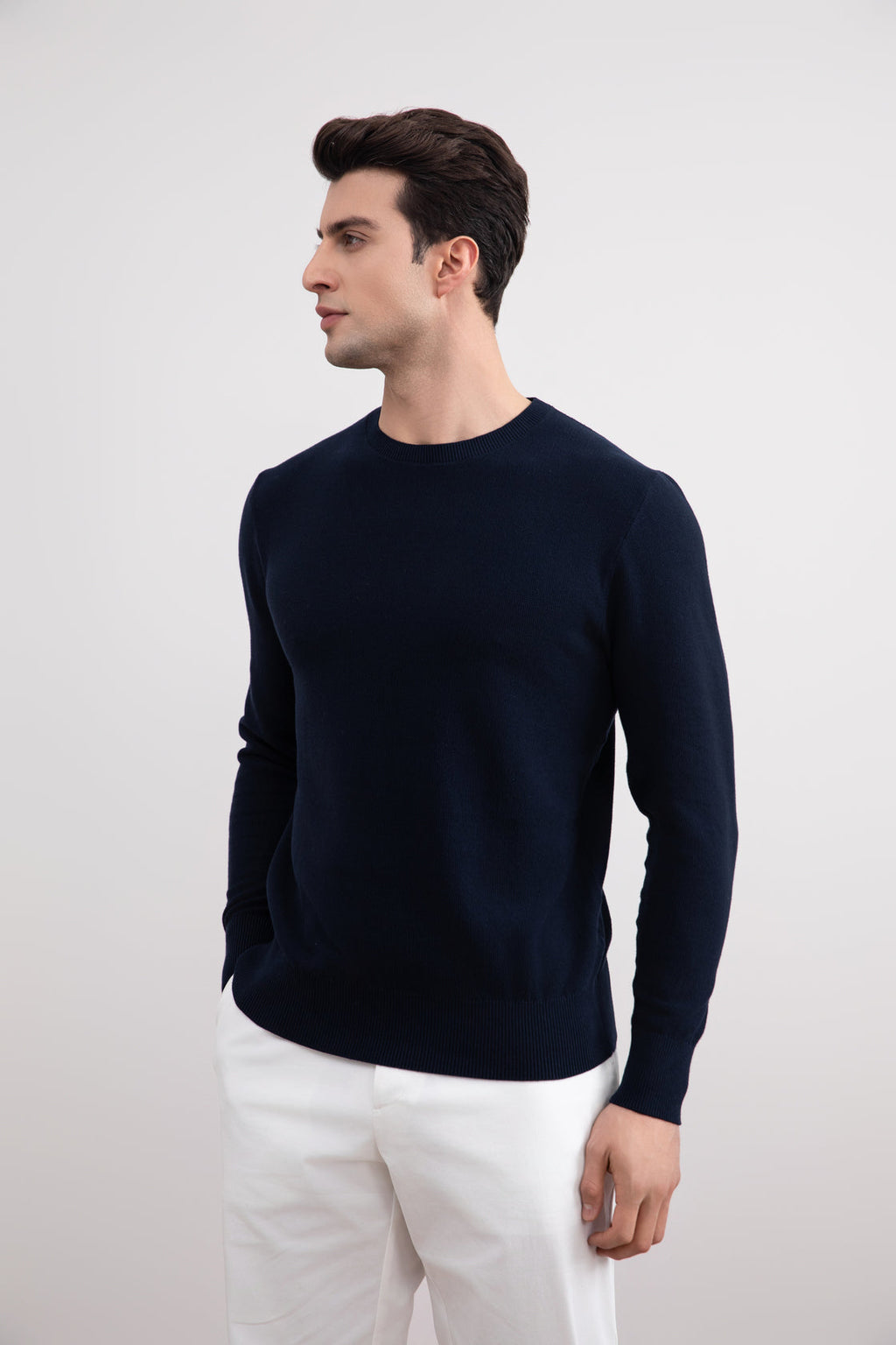 Navy 18mil Crewneck Sweater