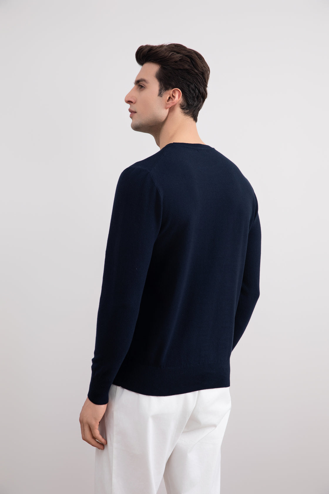 Navy 18mil Crewneck Sweater