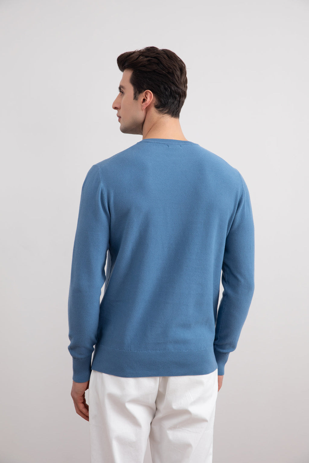 Dusty Blue 18mil Crewneck Sweater