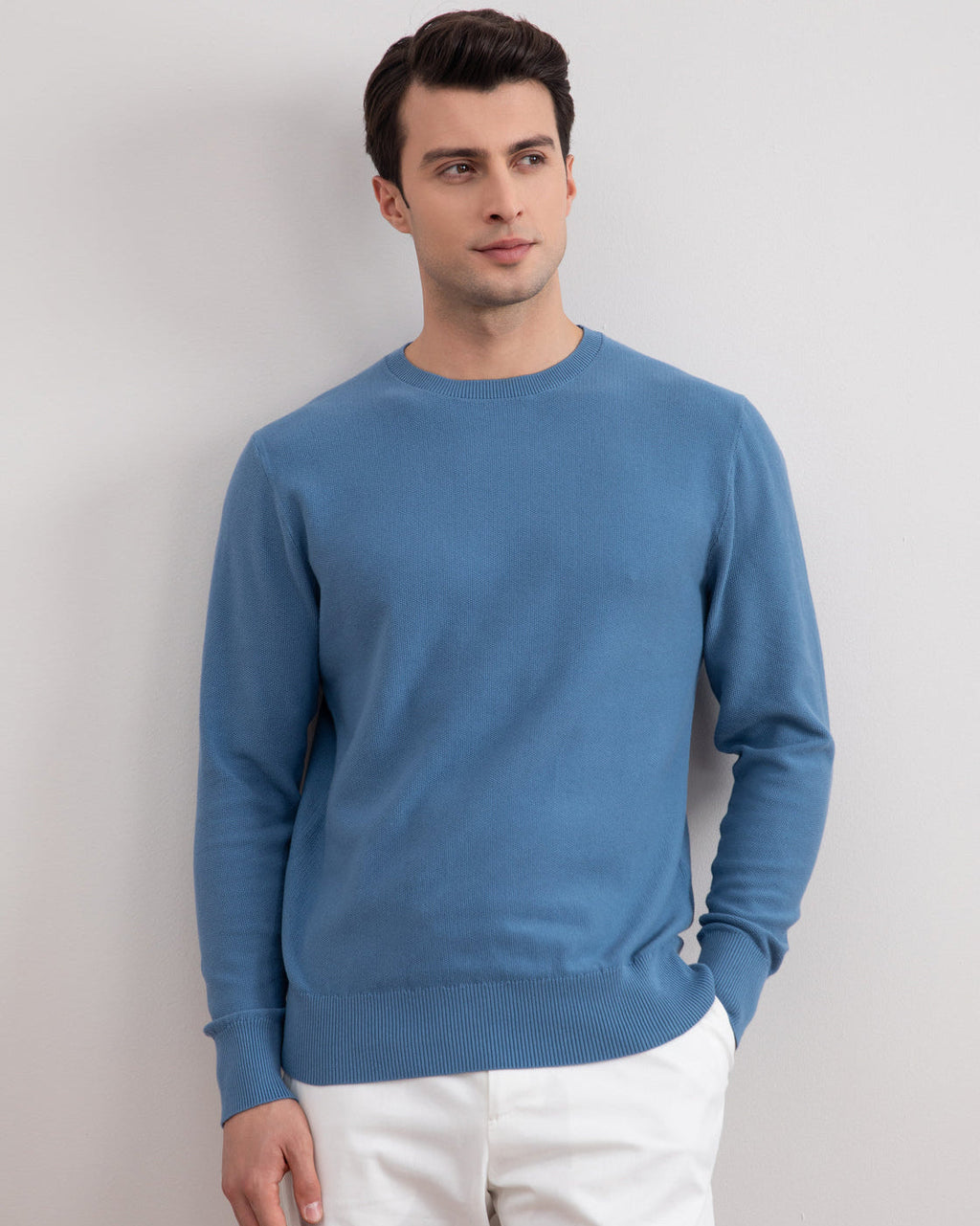 Dusty Blue 18mil Crewneck Sweater