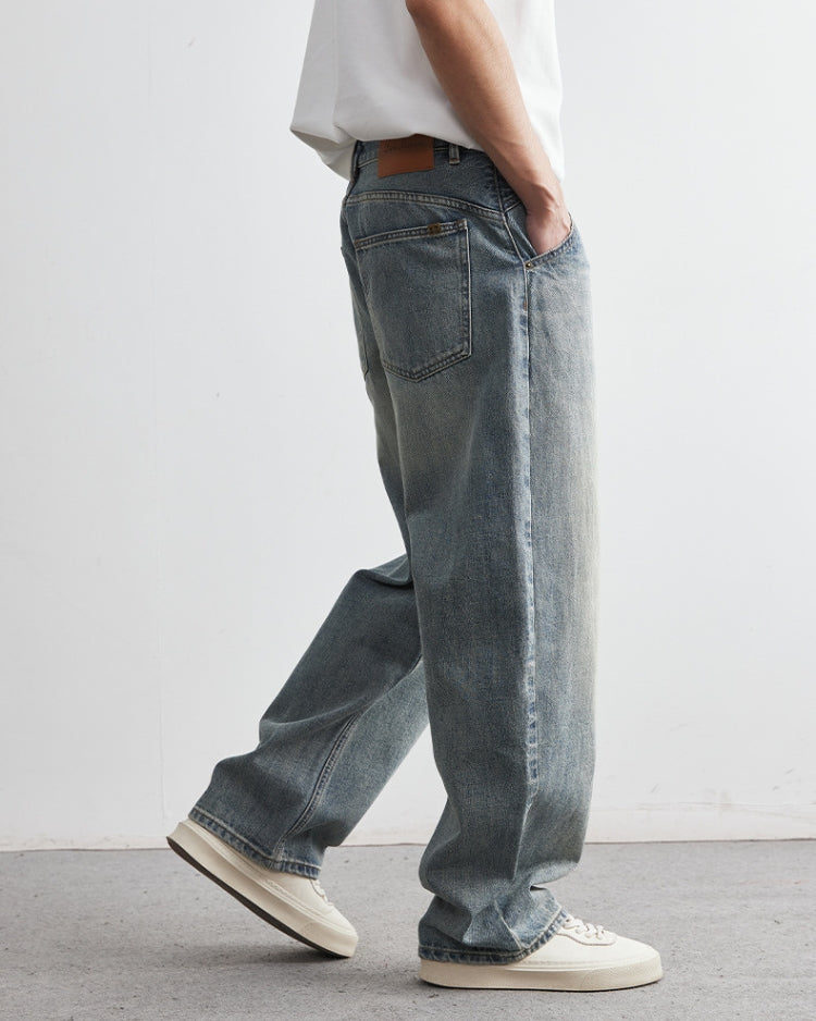 Heritage Fade Wide-Leg Jeans