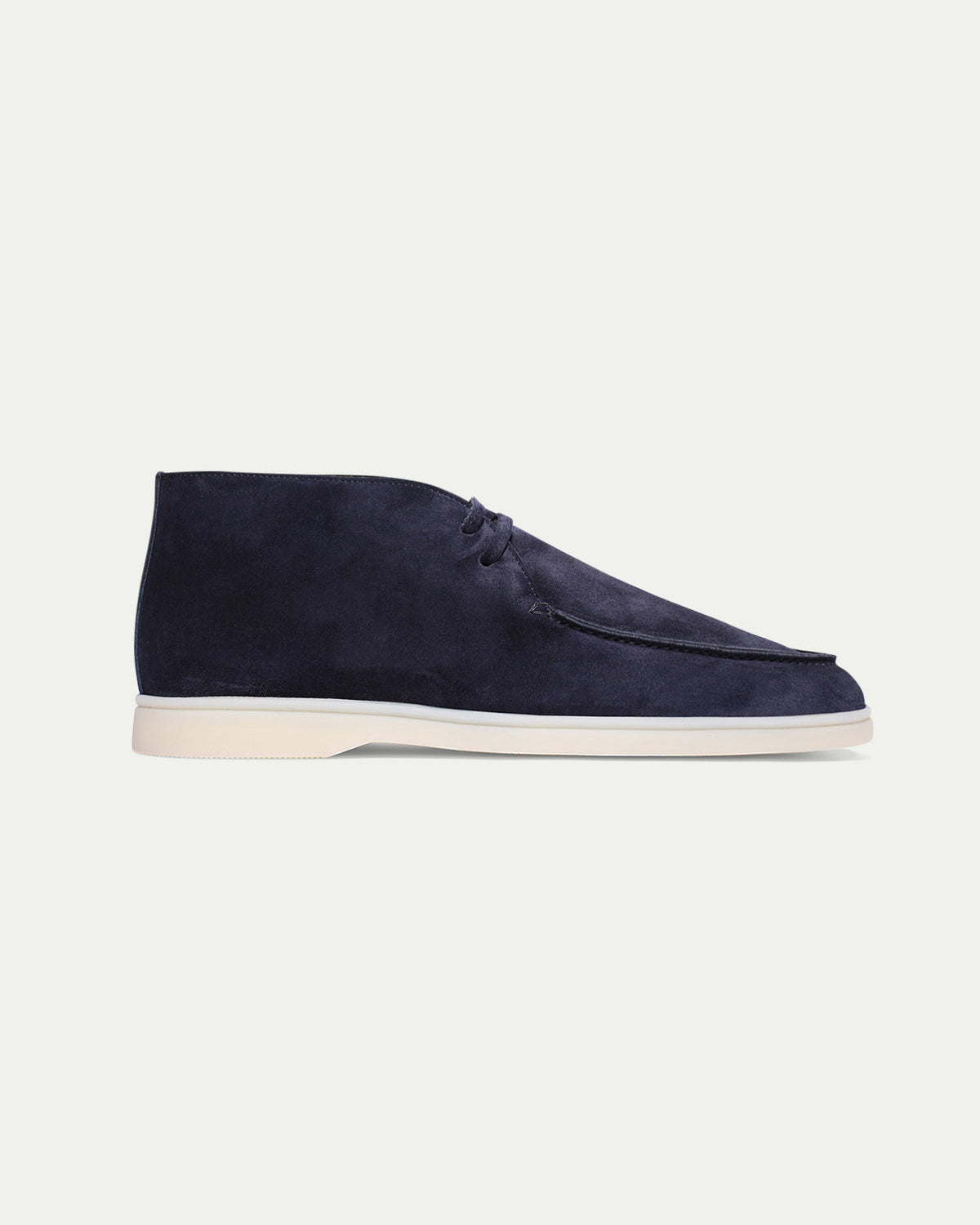 Navy City Loafer With Laces