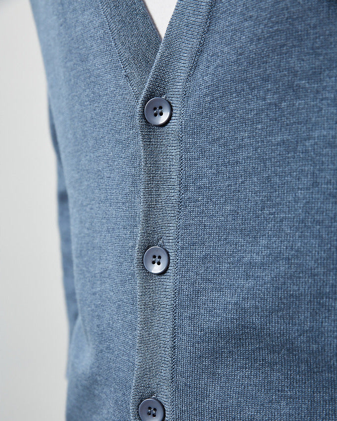 The Mimaike Essential V-Neck Knit Cardigan