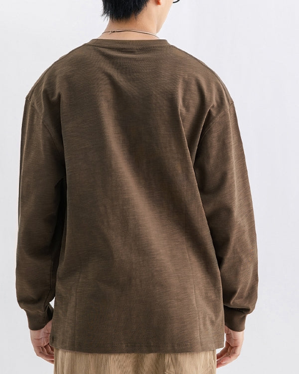 Essential Crewneck Long Sleeve Tee