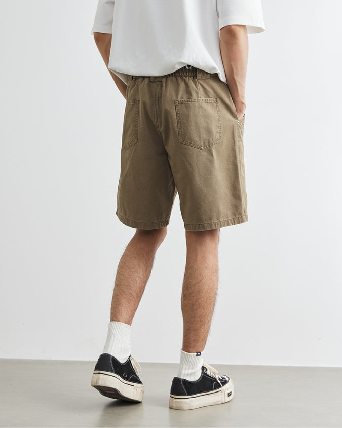 Foundry Canvas Denim Shorts
