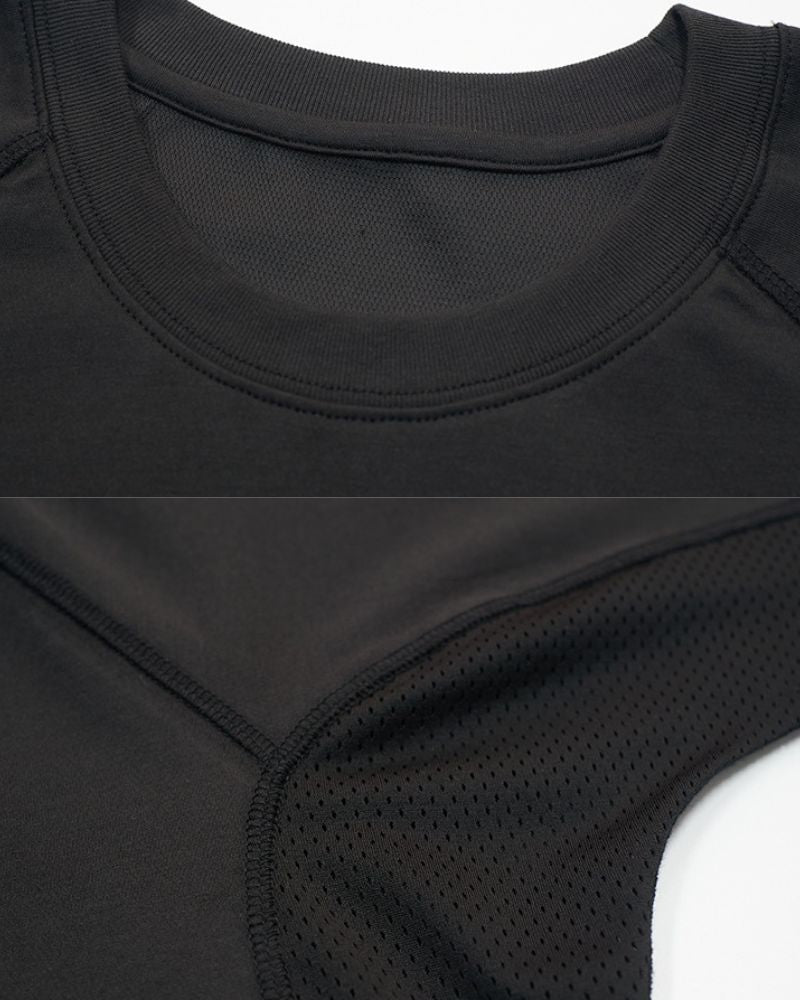 Breathable Sport Tech Fleece T-Shirt