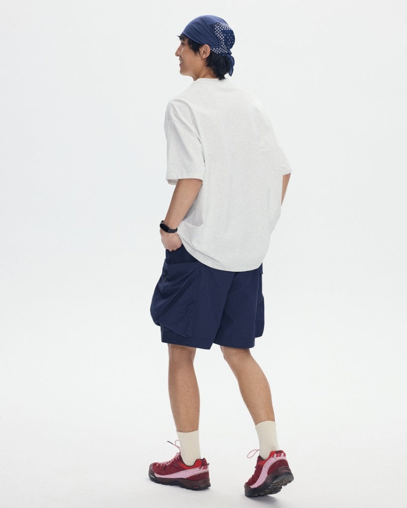 Front-Pocket Oversized T-Shirt