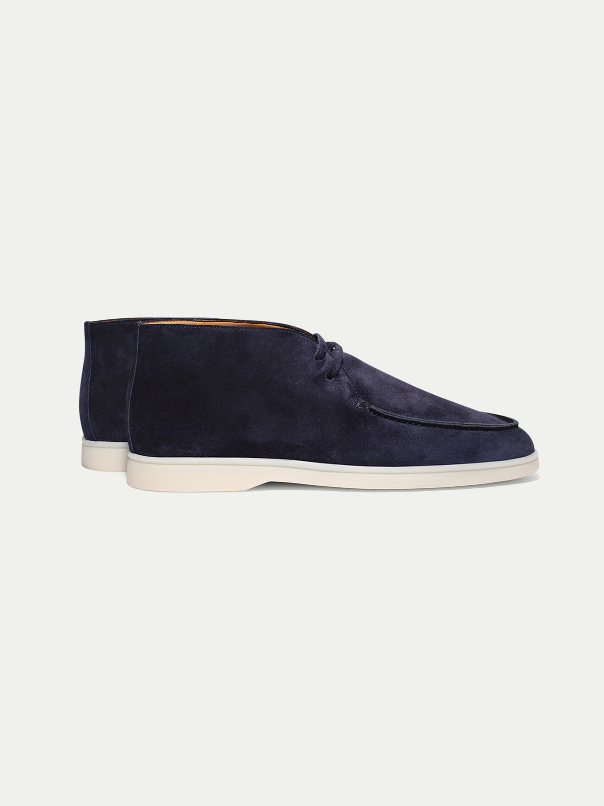 Navy City Loafer With Laces