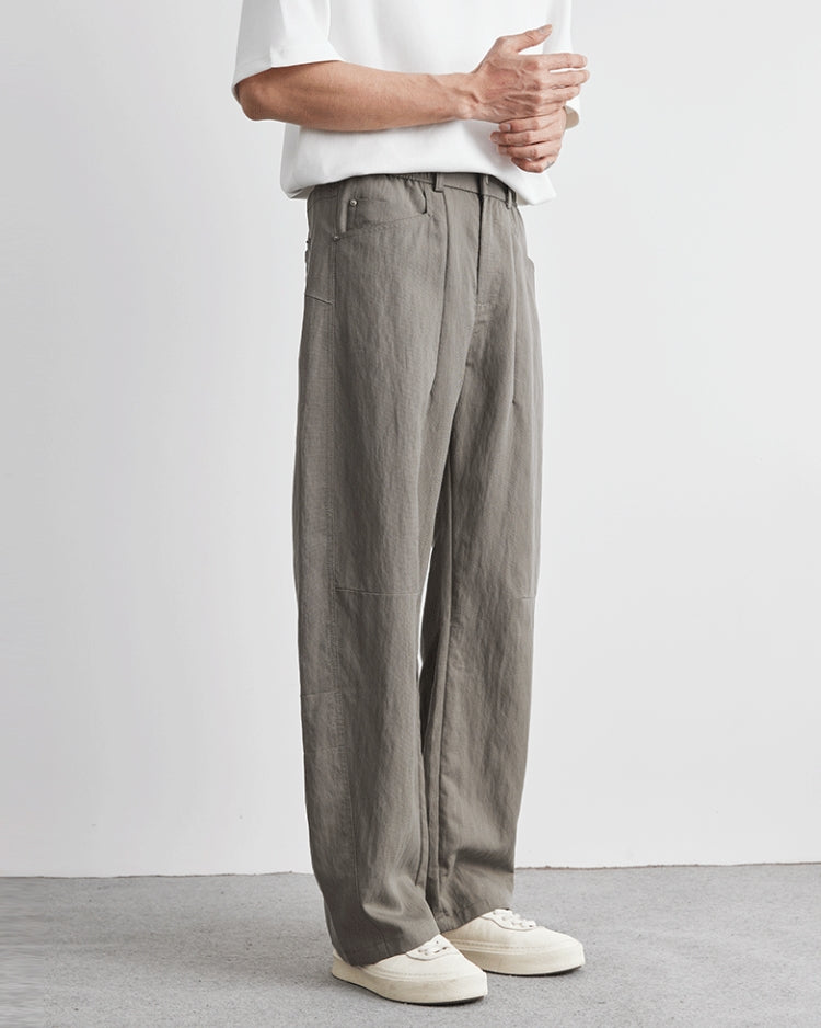 Jeans Look Loose fit Wide Leg Trousers