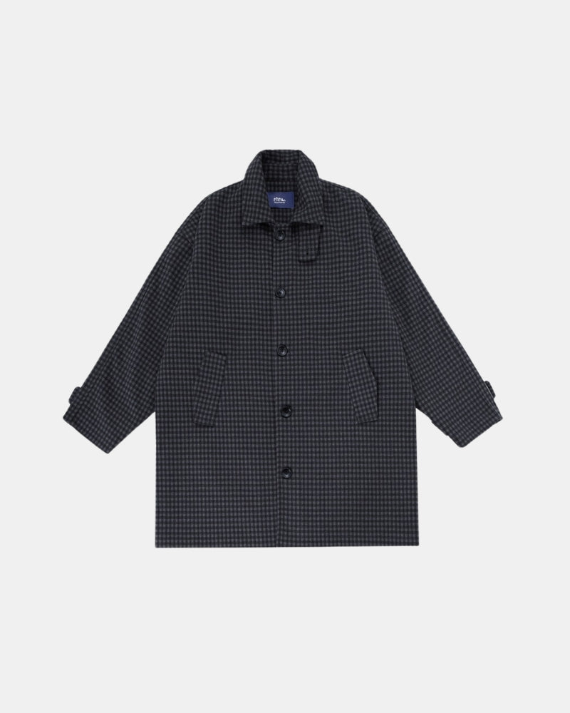 Classic Check Oversized Coat
