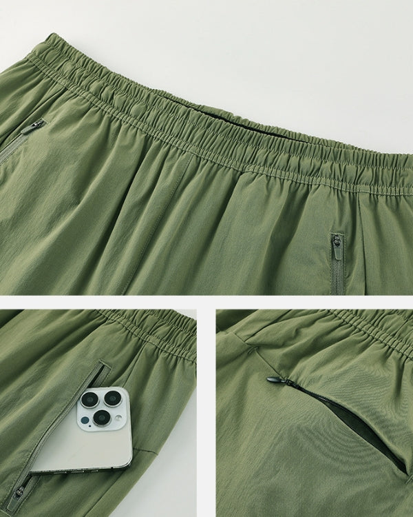 Tech Breathable Zipper Pants