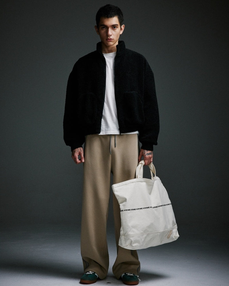 Teddy Relaxed Fit Fleece Zip Jacket