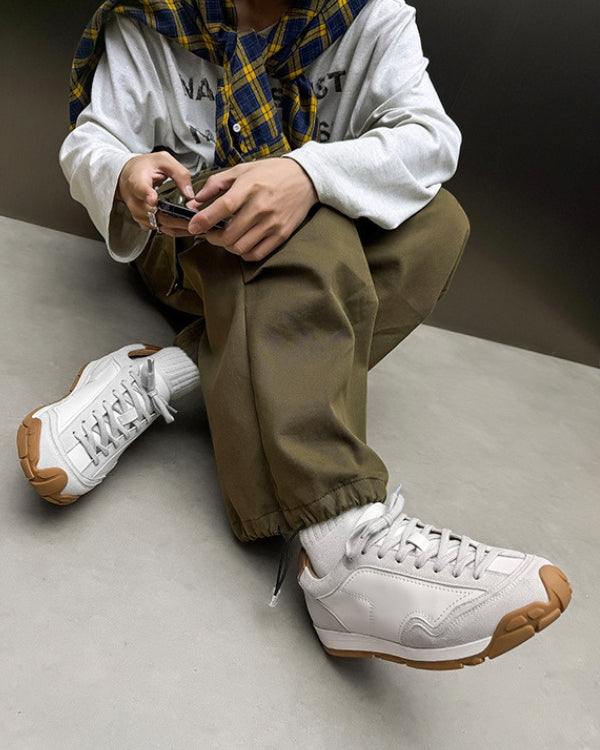 Retro 1998 Sport Leather Sneakers