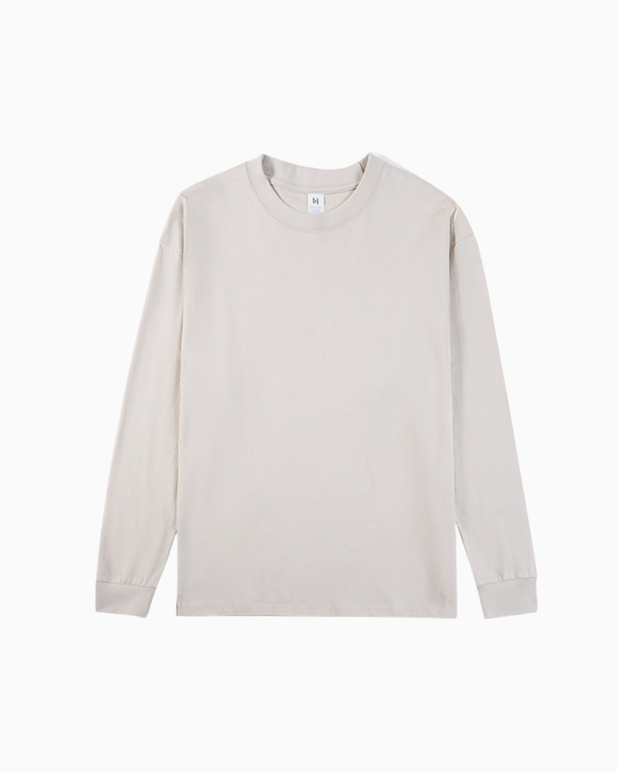 Oversized 225G Combed Cotton T-shirt Longsleeve