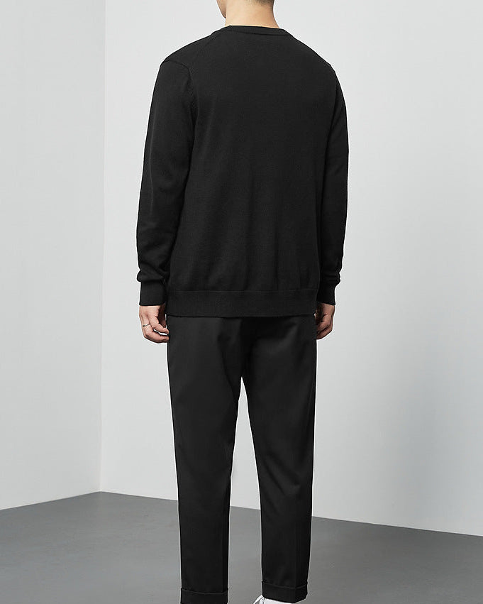 The Mimaike Essential V-Neck Knit Cardigan