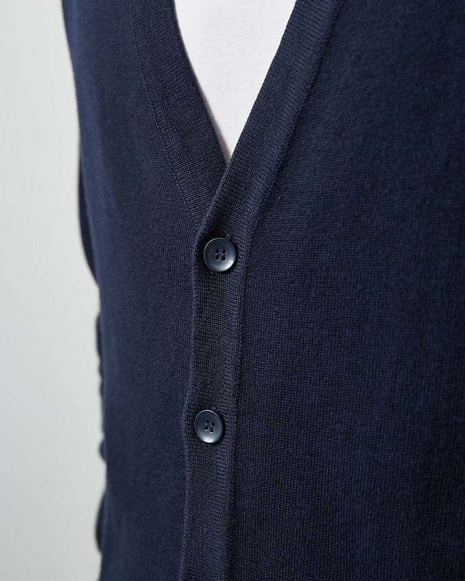 The Mimaike Essential V-Neck Knit Cardigan