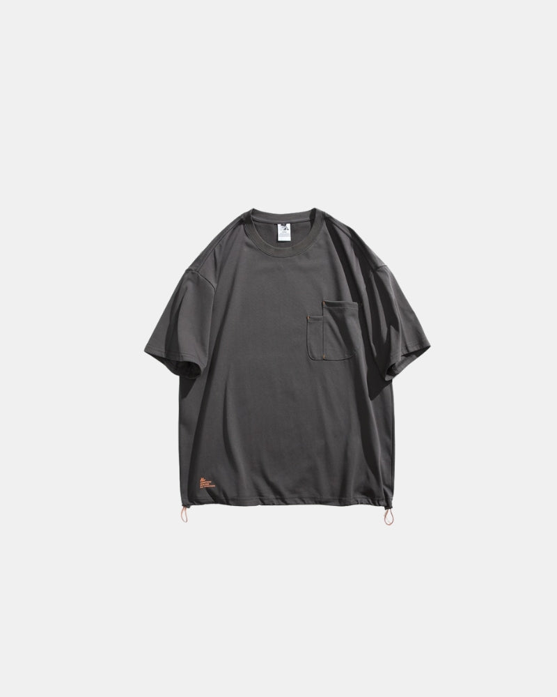 Front-Pocket Oversized T-Shirt
