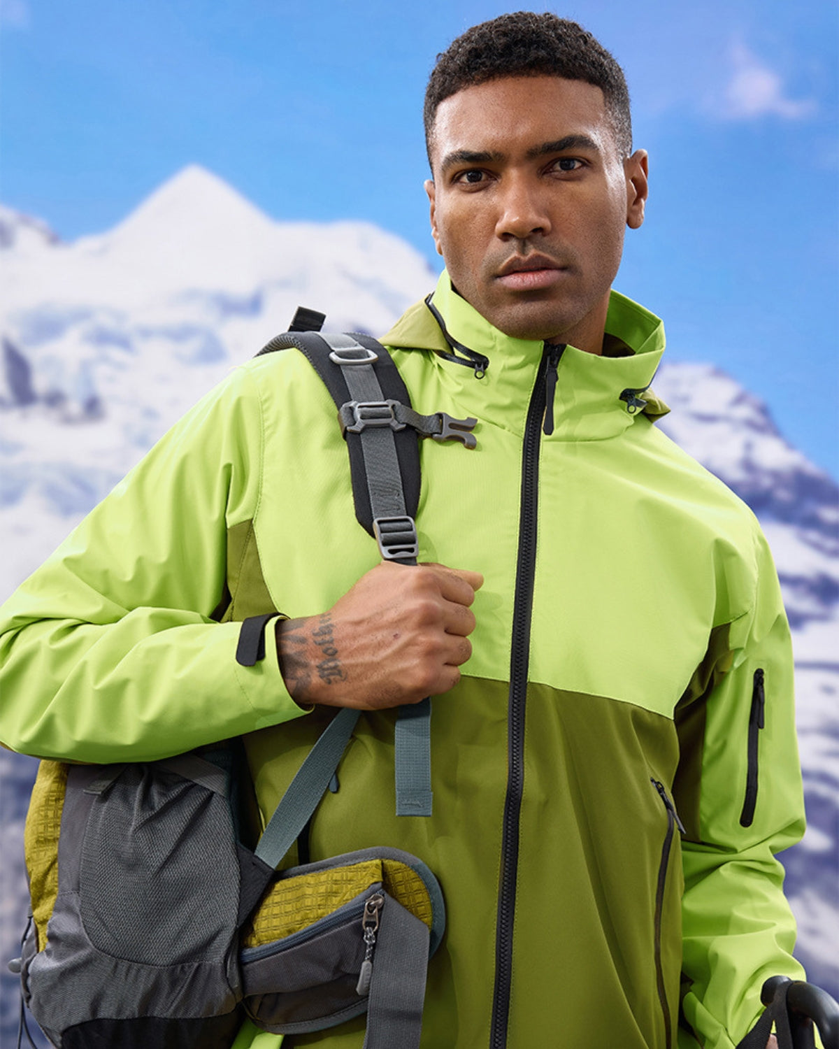 Summit Pro Hooded Waterproof Wind Jacket