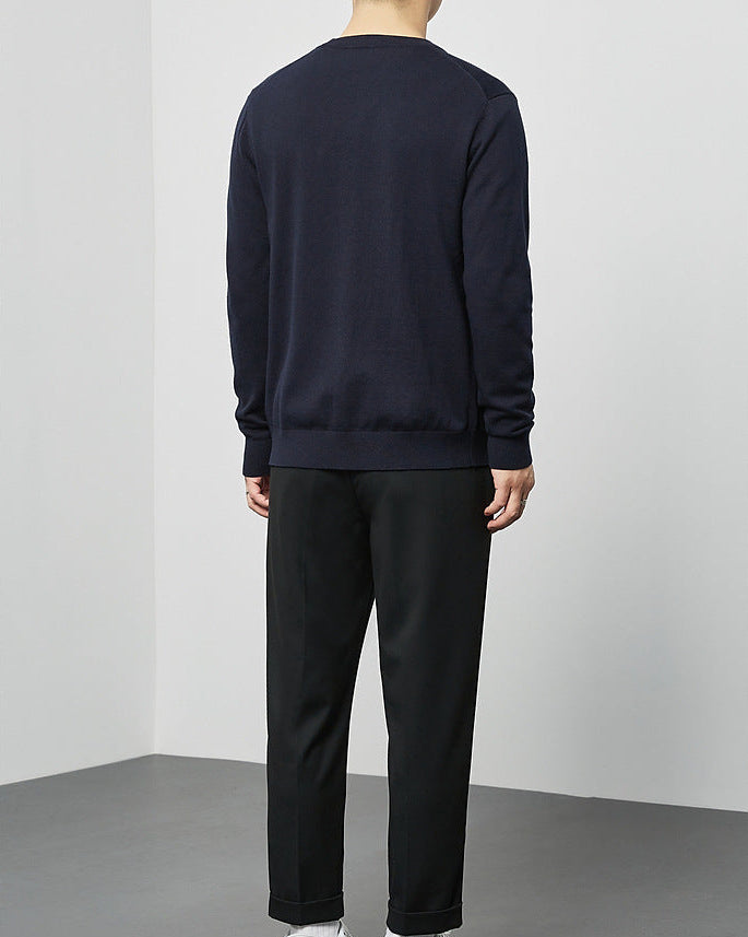 The Mimaike Essential V-Neck Knit Cardigan