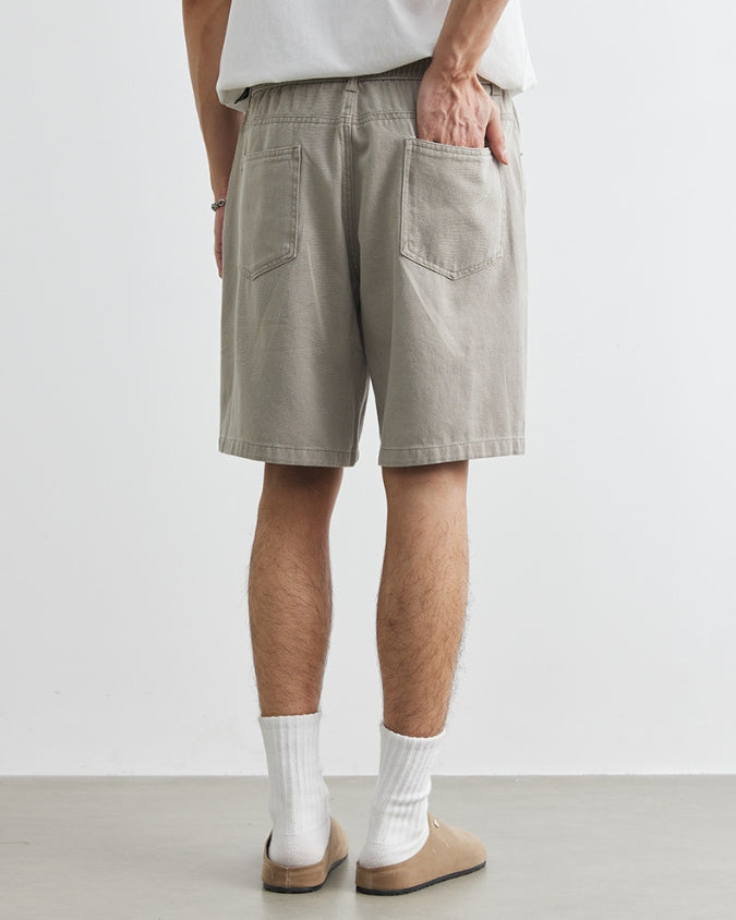 Coastline Canvas Denim Shorts