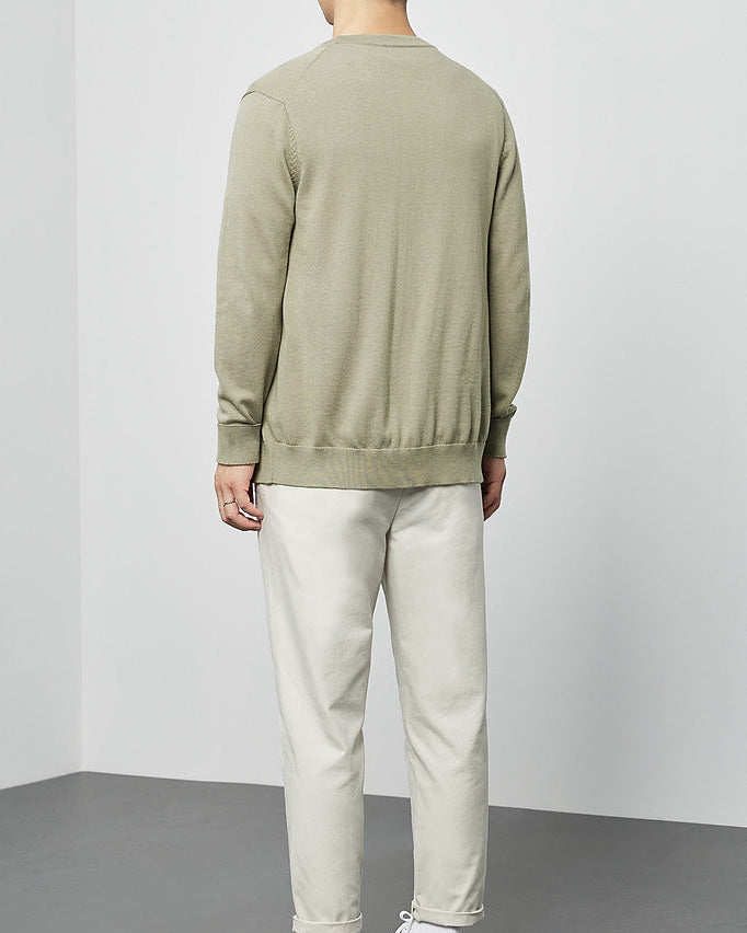 The Mimaike Essential V-Neck Knit Cardigan