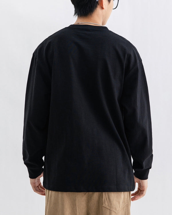 Essential Crewneck Long Sleeve Tee