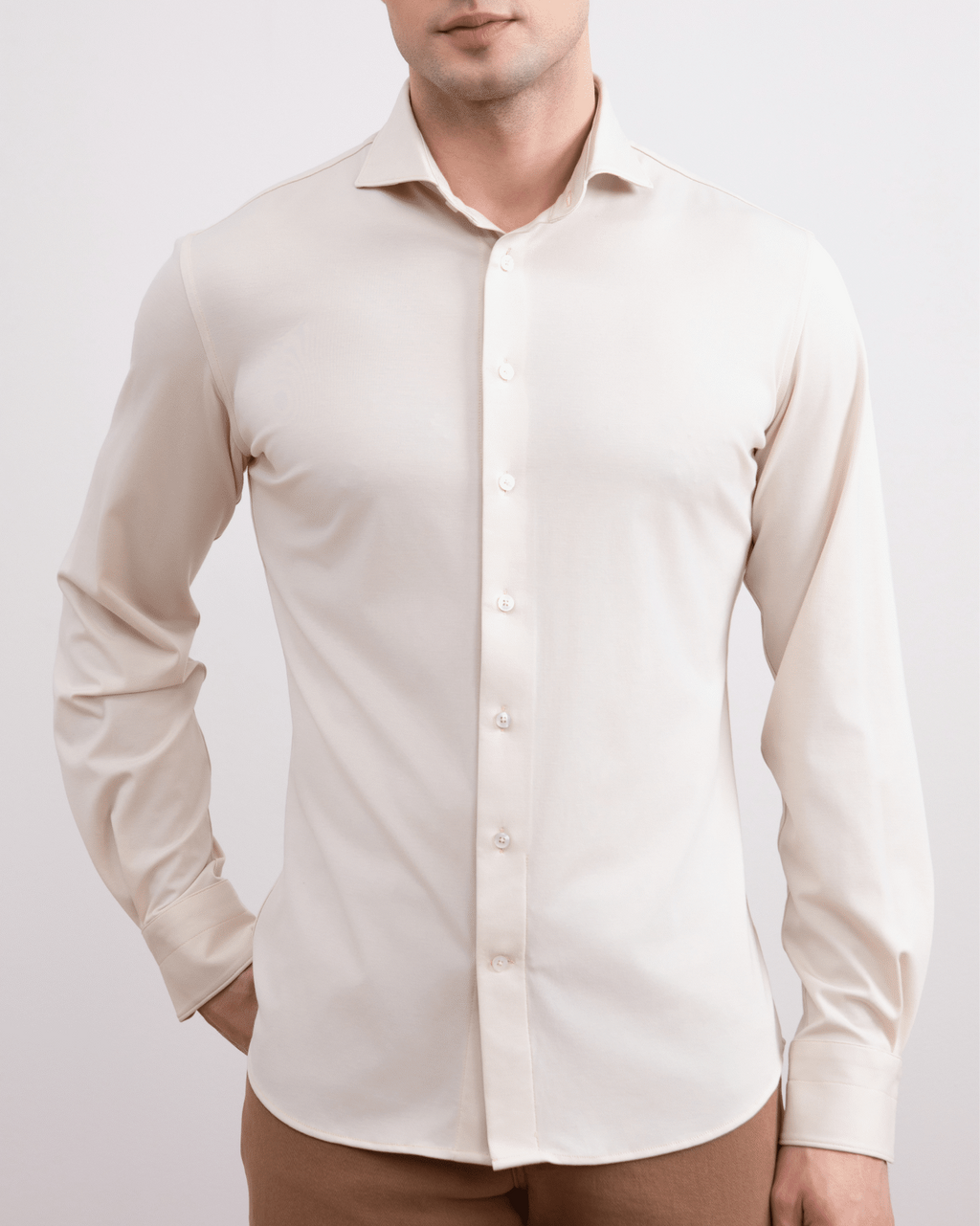 Beige Comfort Shirt