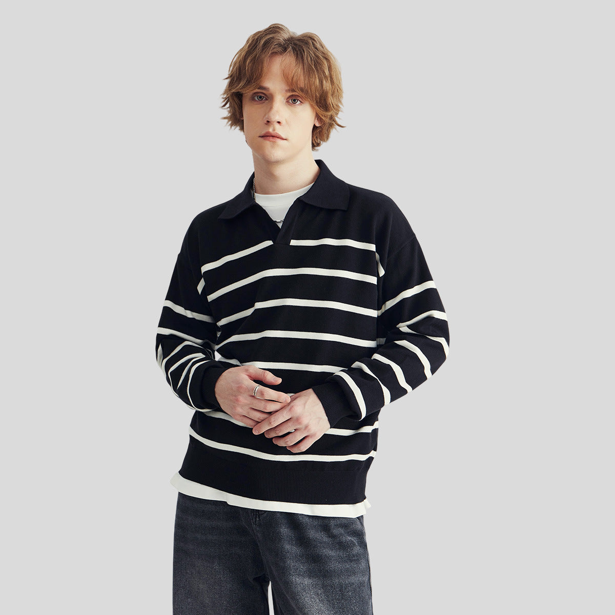 The Leighton Knit Polo