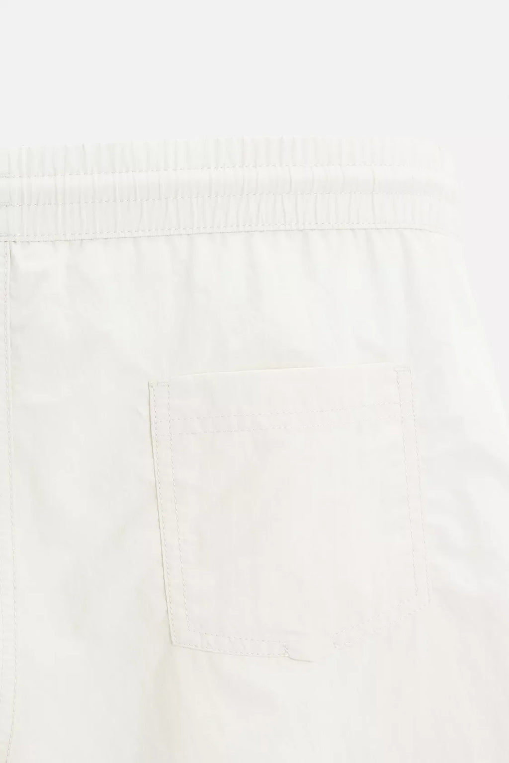 BASIC MID-LENGTH SWIMMING SHORT - WHITE