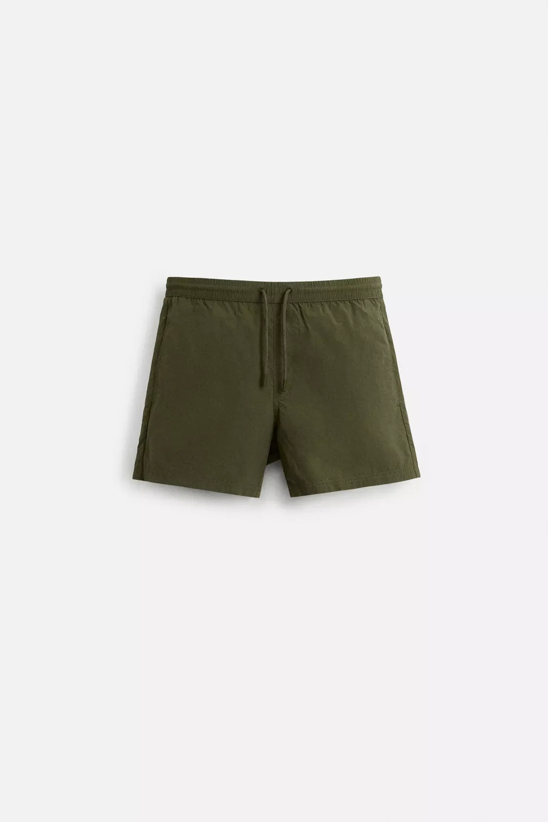 BASIC MID-LENGTH SWIMMING SHORT - OLIVE