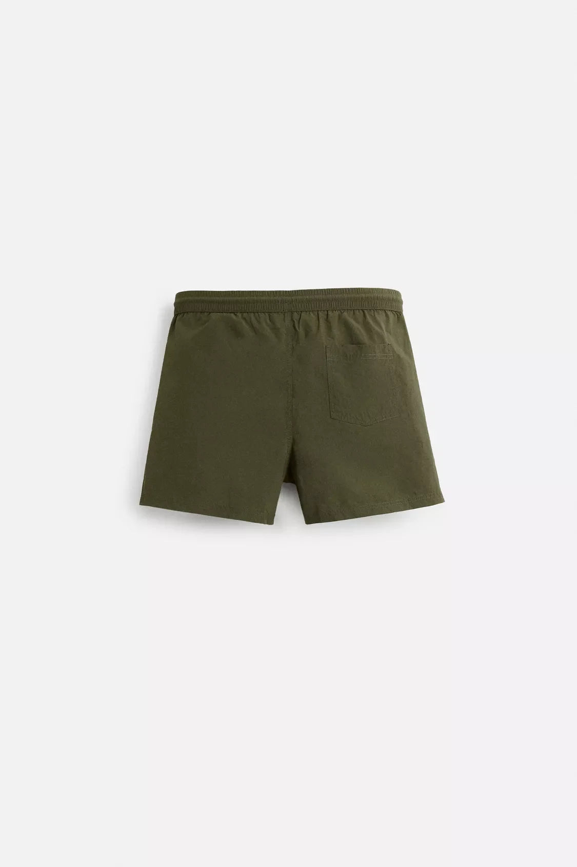 BASIC MID-LENGTH SWIMMING SHORT - OLIVE