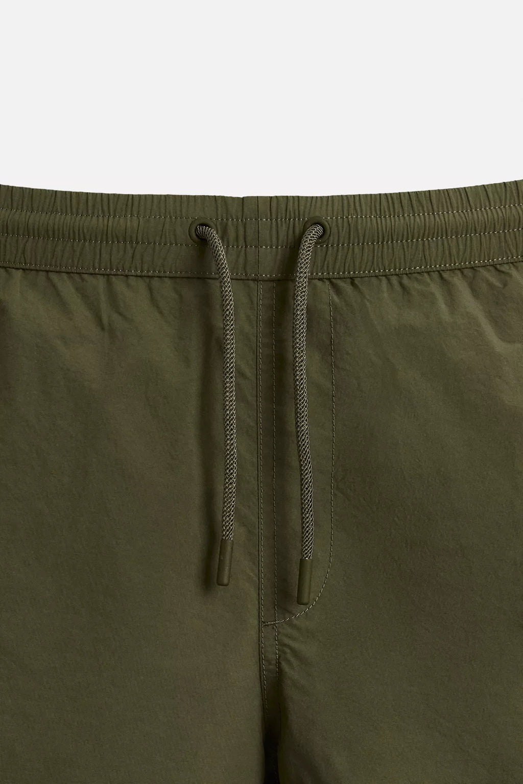 BASIC MID-LENGTH SWIMMING SHORT - OLIVE