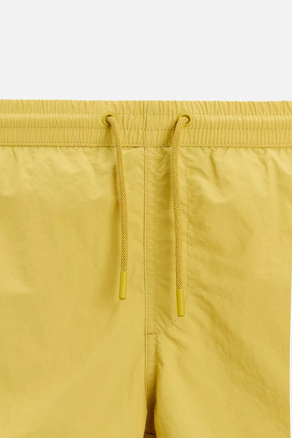 BASIC MID-LENGTH SWIMMING SHORT - YELLOW