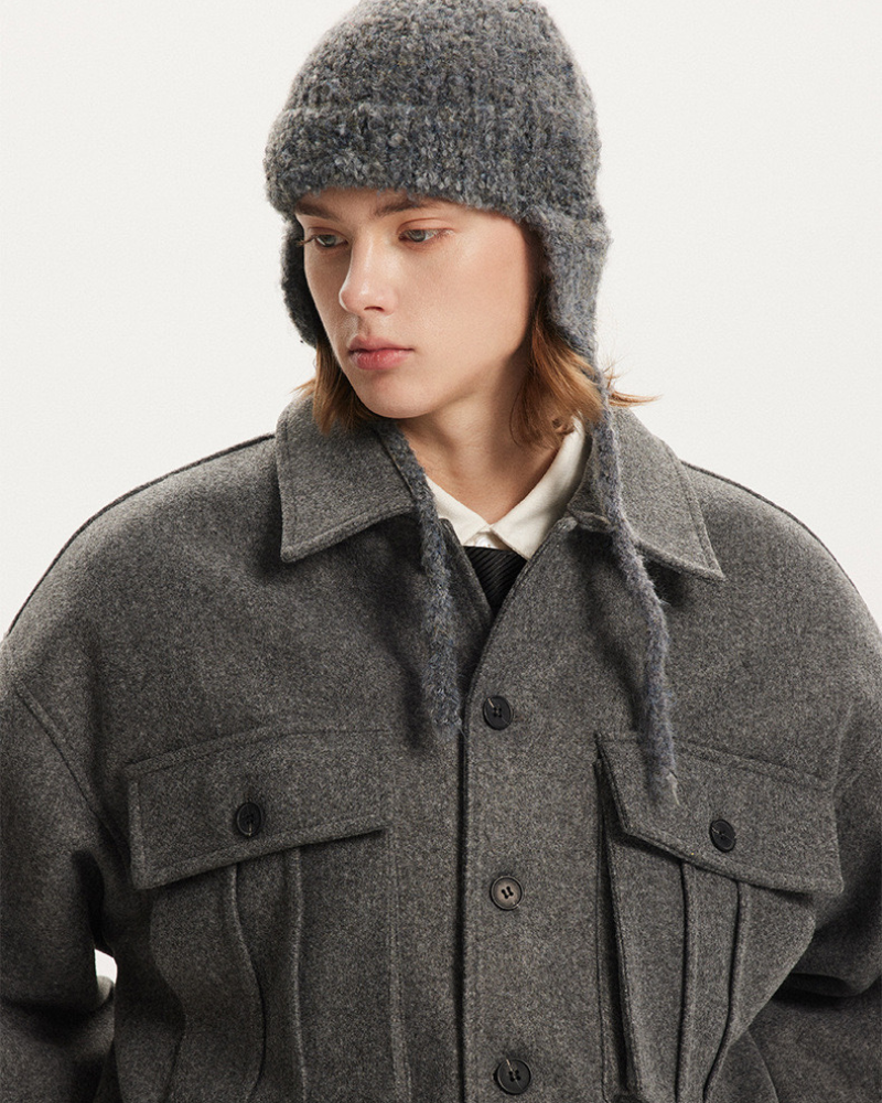 Oversized Utility Pocket Jacket