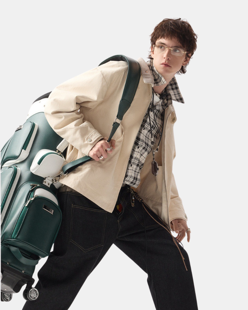 Stand‑Collar Zip Jacket