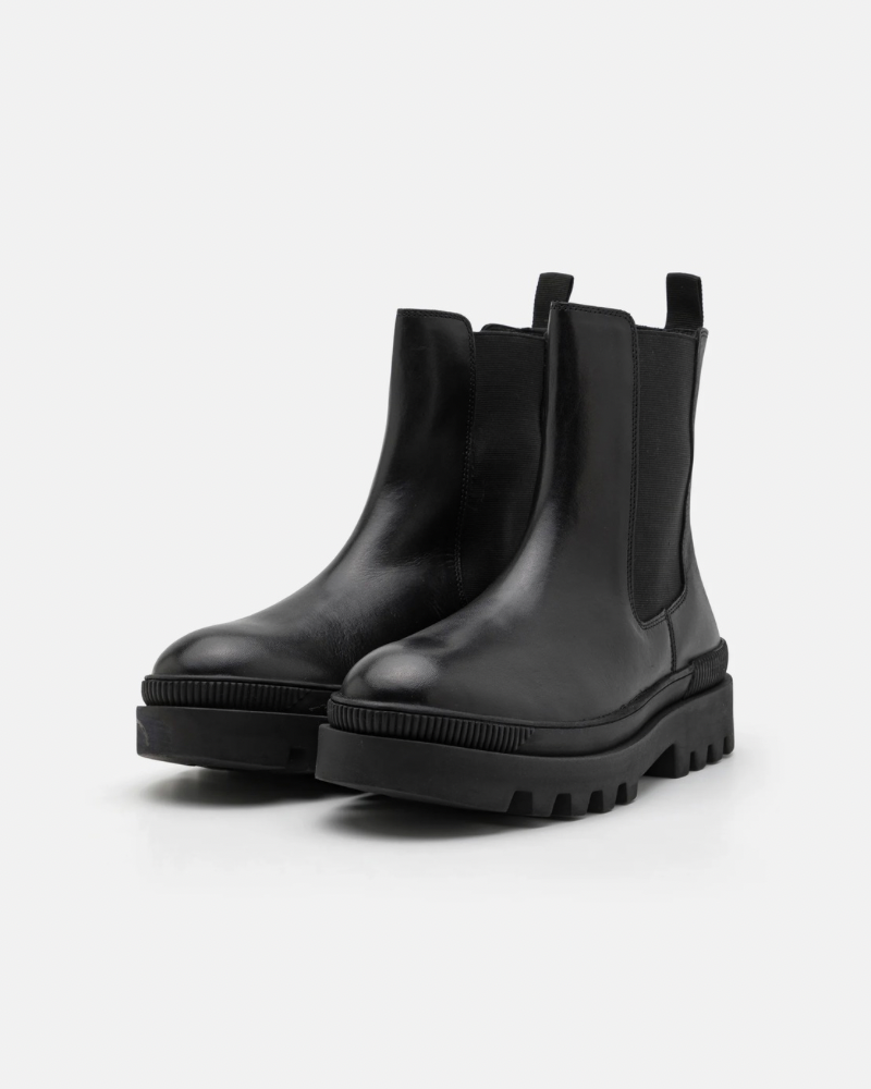 Laceless ankle boots - Black