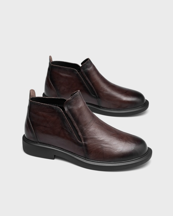 Vienna Soft Leather Ankle Boot