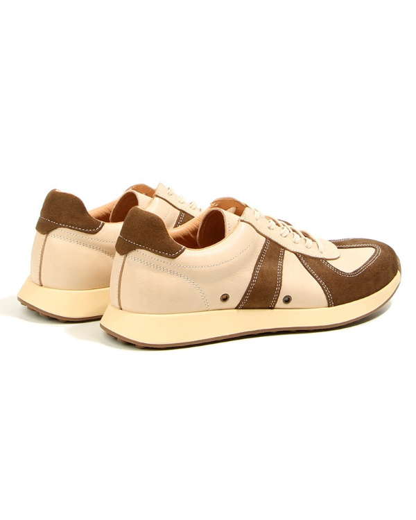 The Sahara Suede & Leather Runner sneaker