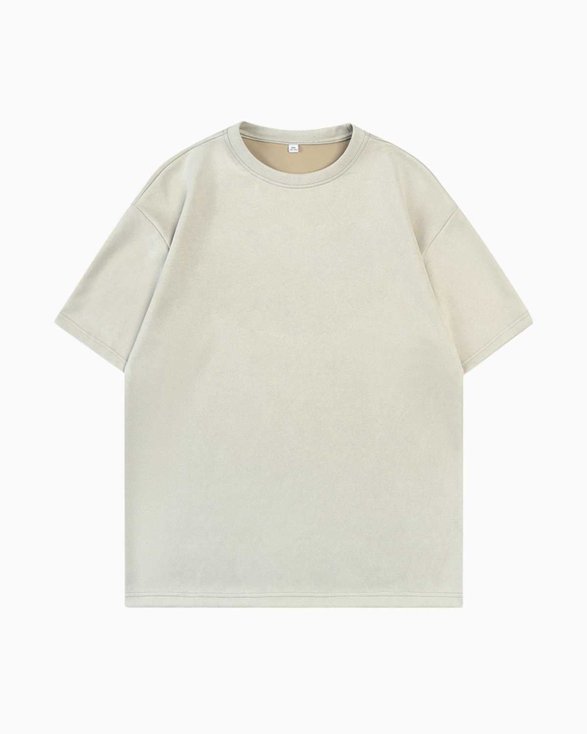 Suede Touch Oversized T-Shirt