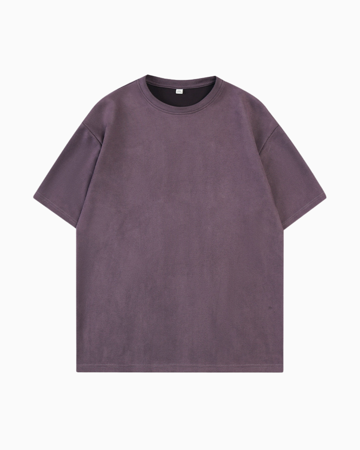 Suede Touch Oversized T-Shirt