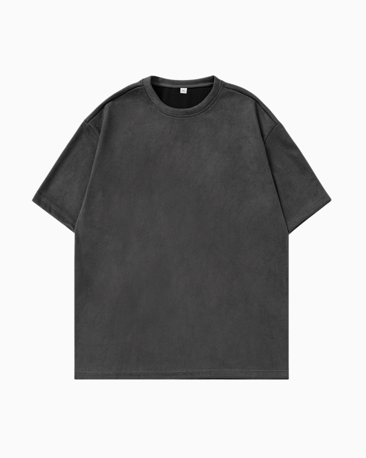 Suede Touch Oversized T-Shirt