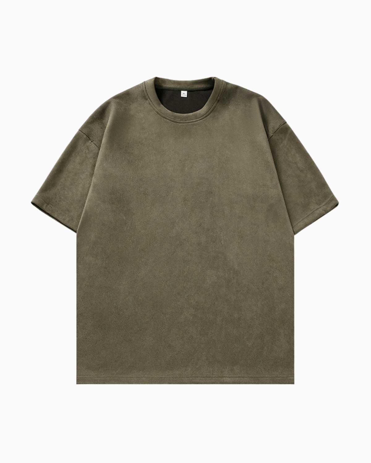 Suede Touch Oversized T-Shirt