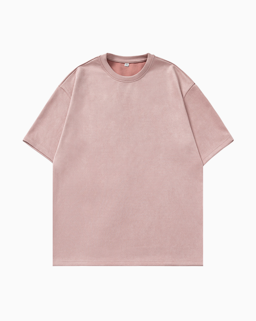 Suede Touch Oversized T-Shirt
